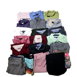 Mens LOT 20Pcs /Banana Republic,Tommy Hilfiger,TommyBahama,Ralph Lauren,Wrangler